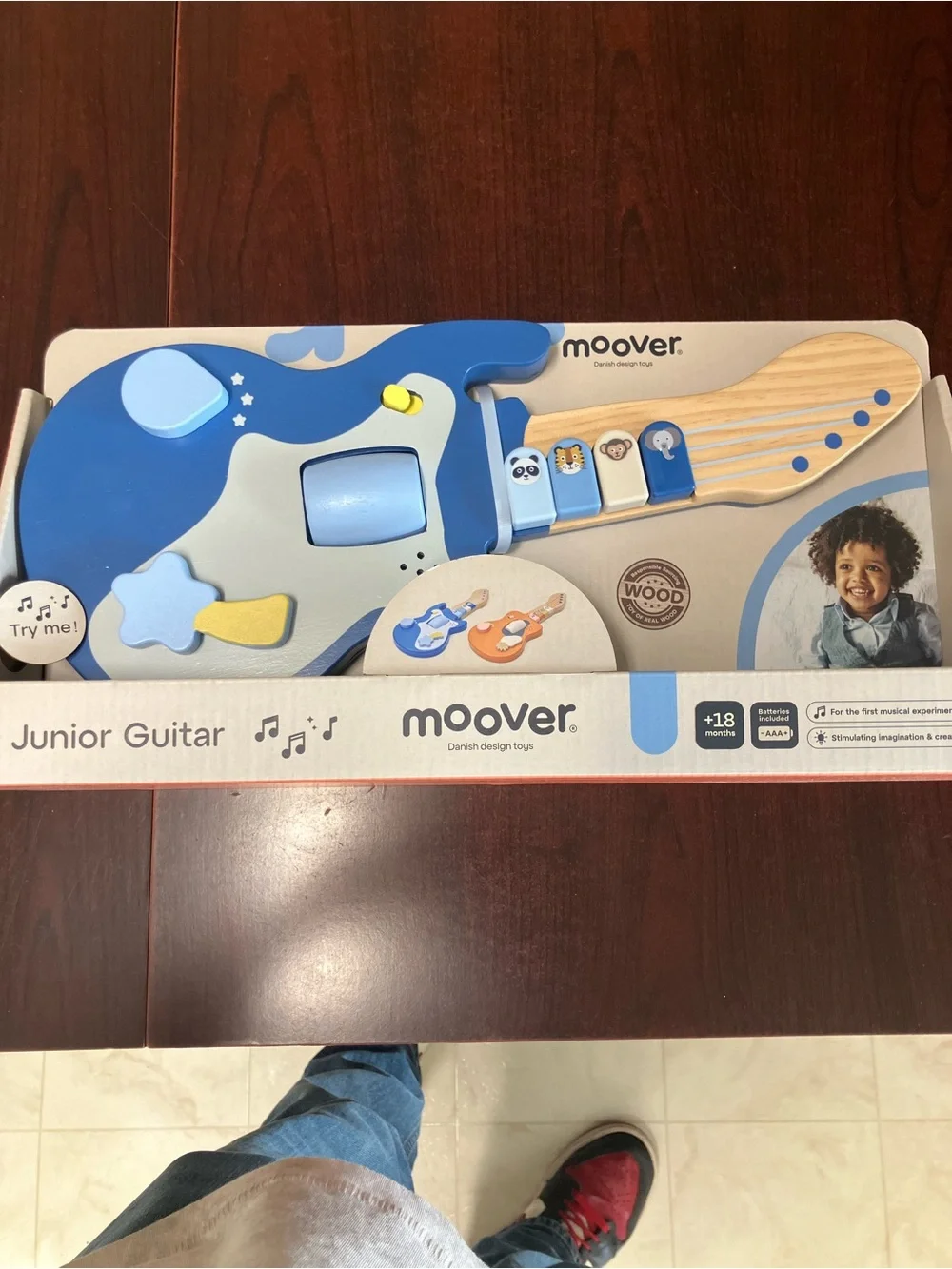 Junior Guitar Toy - Blue